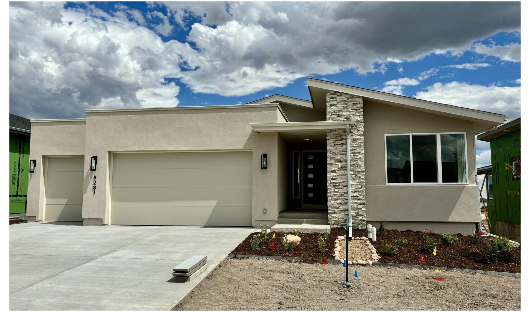 9281 Gallery Pl Westport Modern - Modern ranch by Toll Brothers: 3,724 sq. ft., 4 beds, 3 baths, 4-car garage. Elegant design in Westport.